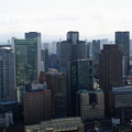 写真: 梅田スカイビル展望台から見た風景