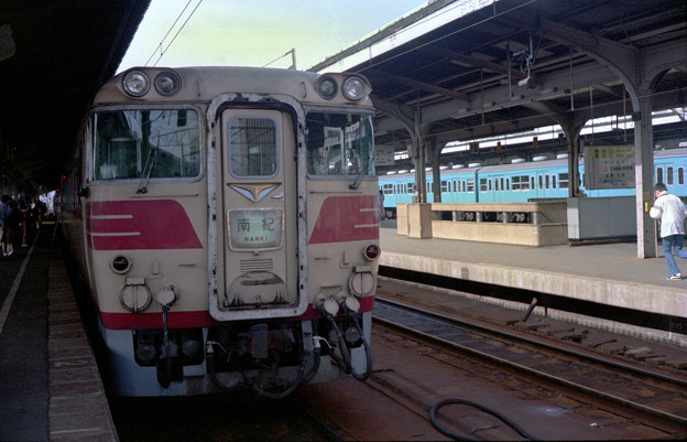 0024　80系特急南紀（名古屋駅）