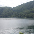 Photos: 2008年8月〔11〕白馬旅行　車窓　木崎湖