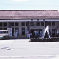 写真: 1986年8月山陰旅057　城崎駅〔城崎温泉駅〕（再スキャン）