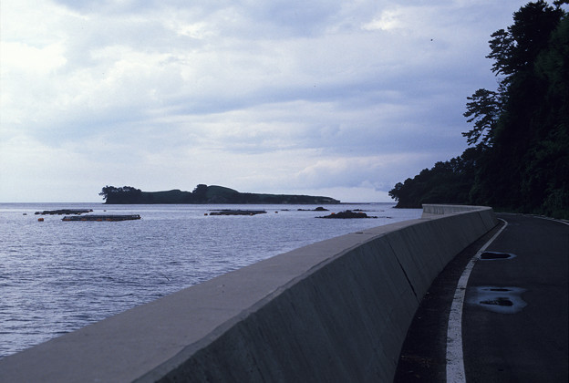 写真: 1986年8月山陰旅066　隠岐の島　知夫里島（再スキャン）