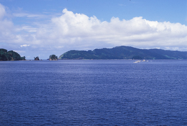 写真: 1986年8月山陰旅079　隠岐の島　知夫里島（再スキャン）