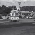 写真: 1986年頃　東山車庫を出た旧型市電