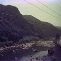 写真: 【ネガ】1985年8月　第一飛騨川橋梁（のりくら1号から）
