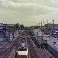 写真: 【ネガ】1985年　特急白山　489系ボンネット　小諸駅付近