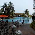 写真: フラミンゴホテルでランチを・・・。