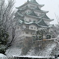 名古屋城〜雪化粧