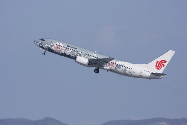 写真: B737-800 B-5176 Air China CTS 2011.02