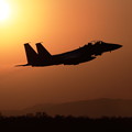 写真: F-15DJ シルエットFlight 2013.05