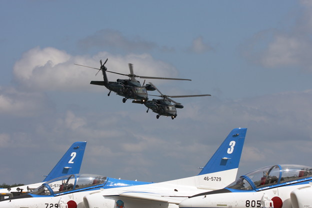 写真: UH-60J 展示飛行2013.08