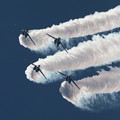 写真: T-4 Blue Impulse Smoke