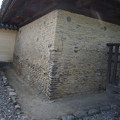 天竜寺の門の壁