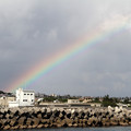 写真: 伊江島の虹