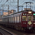 写真: 阪急京都線５３００系　ヘッドマーク付き