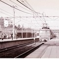 EF80 10 arrives at Toride station (filmed on 1978)