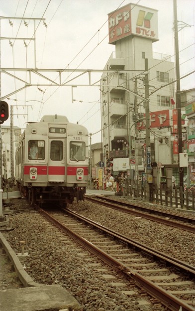 写真: Tokyu 7200 (#7251) on Ikegami Line