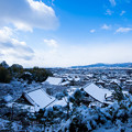写真: 雪の京都