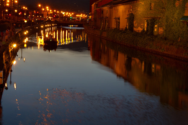 運河の灯り
