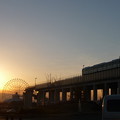 写真: 愛・地球博記念公園からの夕日２