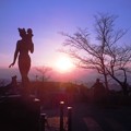写真: 瀬戸内の初日の出in千光寺山山頂