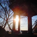 真冬の夕陽ウォッチング in 瑠璃山山頂展望台