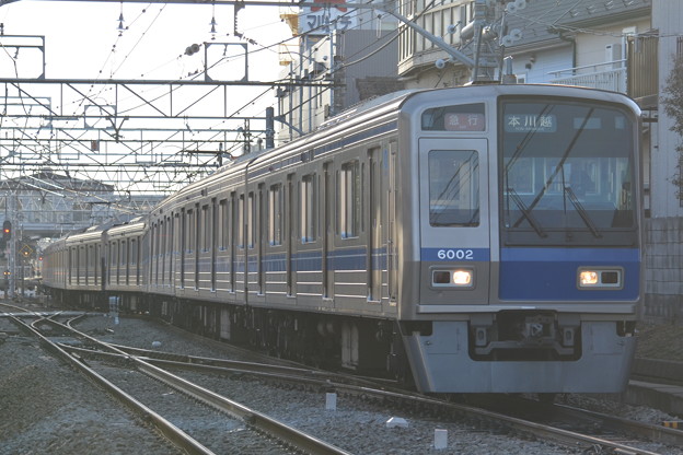6102F　急行本川越行き　上石神井中線発車(1)