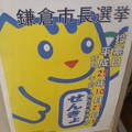 写真: 投票に行こう！（鎌倉市長選挙、10月24日）