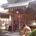 写真: 塩釜神社清掃奉仕（11月18日）