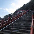 鵜戸神宮本殿前の階段