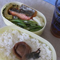 写真: 焼き鮭弁当