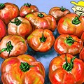写真: 大玉トマト
