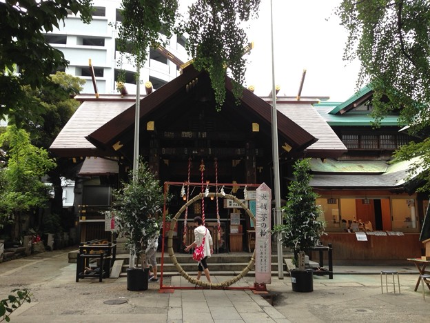 写真: 波除稲荷神社（中央区築地）