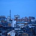 写真: 羽黒山からの夕景・?