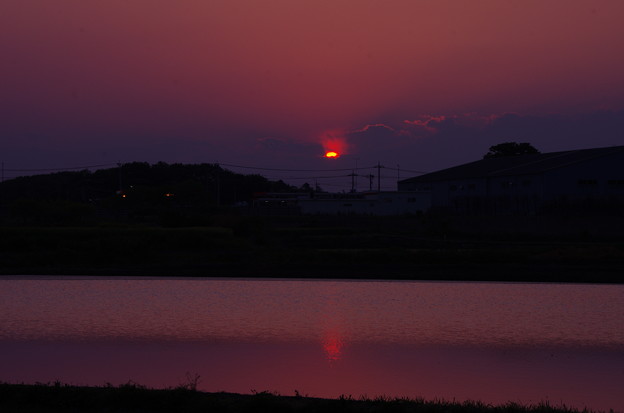 写真: 落陽