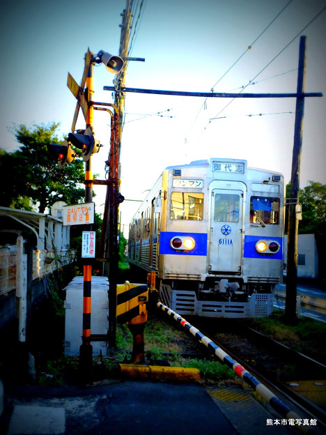 写真: 堀川駅まであと少し！