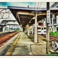 写真: 川尻駅の風景。