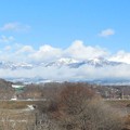 写真: 雪・浅間連峰