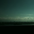 南大阪の鈍い空。