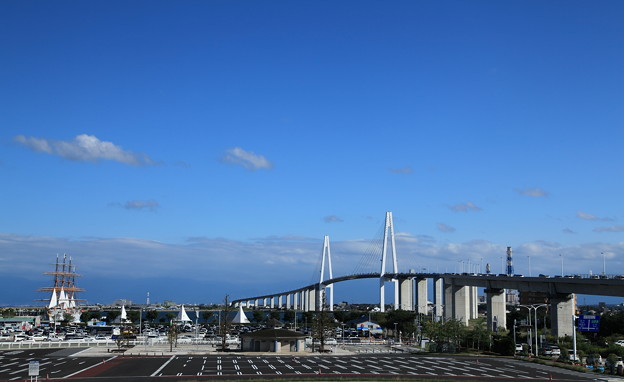 写真: 新湊大橋　開通