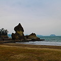 写真: 恋路海岸　奇岩