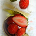 写真: イチゴのケーキ(1)