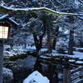 Photos: 雪の兼六園　曲水(2)
