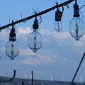 ランプ　　イカ釣り漁船