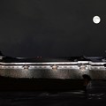 金沢城　中秋の名月(多重合成）