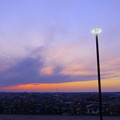 写真: 大乗寺丘陵公園から　夕焼け(1)
