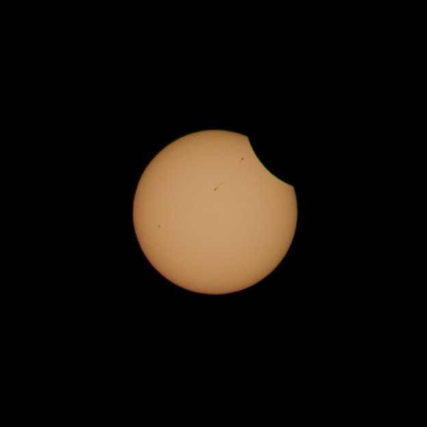 写真: H24.5.21日食