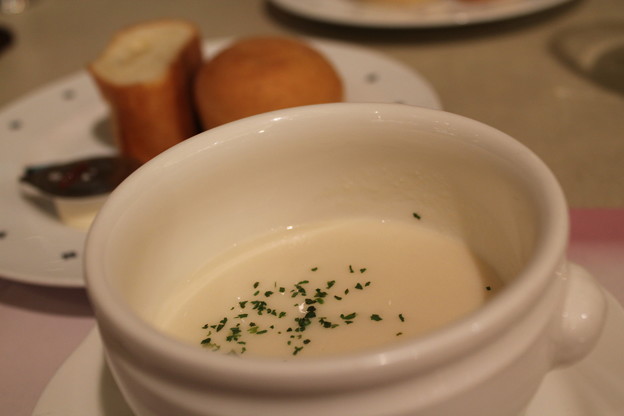 写真: スープ＆パン