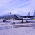 写真: HDR 在日米軍基地所属F-15C ZZ・・?