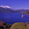 眺めが一番いい恩賜箱根公園展望エリア。。
