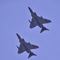 写真: 静浜の空に飛来・・百里基地の第501偵察飛行隊RF-4E